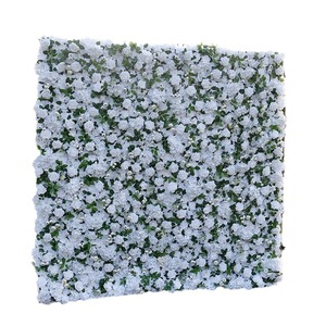 Mur de fleurs 3D enroulable à stabilité accrue pour décoration de mariage, intérieur et extérieur - Product Image 6