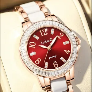 LABAOLI, стильные наручные часы для девочек, подарочный набор для маленькой девочки, часы из розового золота в Китае