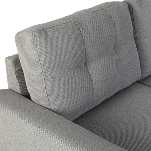 Sofá Cama Moderno de Lujo con Función de Almacenamiento, Suministro al por Mayor de Fábrica, Sofá Cama de Tela Gris - Product Image 6