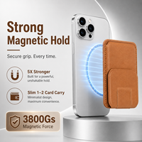 Portefeuille magnétique en cuir PU personnalisable avec support pour cartes de crédit, style tendance, pour iPhone 12/13/14/15/16/17