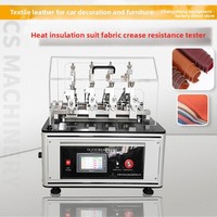 Testeur d'abrasion Villeroy SAEJ1948, machine d'essai de vibration et d'usure, testeur de friction pour textiles et cuir, haute précision, Dongguan