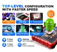 Escáner de Diagnóstico y Codificación de ECU X431 Pros Elite para Vehículos Toyota con Android/WiFi/USB 12V, Compatible con Más de 25 Idiomas