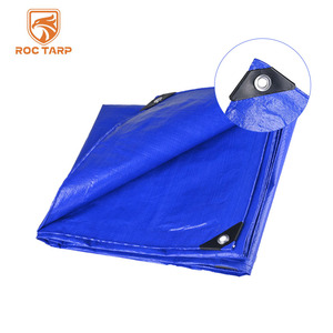 Fabricant de bâches en PEHD, en PEBD, en PE, imperméables, bleues, résistantes à la pluie, résistantes aux déchirures, bâche en plastique PE, bâche de moyenne capacité - Product Image 1