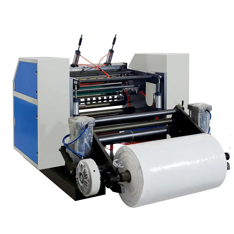 थर्मल कागज Slitting मशीन नकदी रजिस्टर Rewinding थर्मल कागज बनाने की मशीन थर्मल पेपर रोल काटने मशीनरी