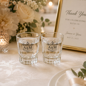 Ensemble de 2 <span class=keywords><strong>verres</strong></span> <span class=keywords><strong>à</strong></span> shot personnalisés pour mariage, <span class=keywords><strong>verres</strong></span> <span class=keywords><strong>à</strong></span> whisky gravés sur mesure avec boîte cadeau, ensemble cadeau de <span class=keywords><strong>verres</strong></span> <span class=keywords><strong>à</strong></span> shot coréens pour la tequila - Product Image 4