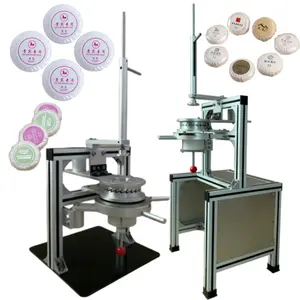 Semi-Automatic Soap Wrapping Machine Soap Pleat Wrapping Machine Sachet Soap Packing Machine for Sale