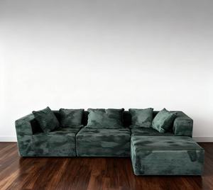 Venta al por Mayor de Sofás Modulares en Forma de L, Rellenos de Esponja, Convertibles, Sofás <span class=keywords><strong>Cama</strong></span> Combinables para Sala de Estar - Product Image 6