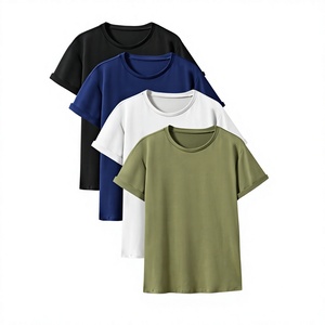 Camisetas de Alta Calidad 100% Algodón, Corte Regular, Diseño de Hombros Caídos, Impresión Personalizada, Tejido de Punto, 180 GSM, Secado Rápido, para Hombre - Product Image 3