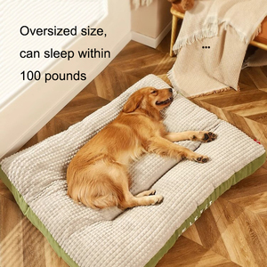Duradero de lujo cómodo sofá cama para mascotas lavable personalizado <span class=keywords><strong>XXL</strong></span> 3xl camas para perros grandes - Product Image 4