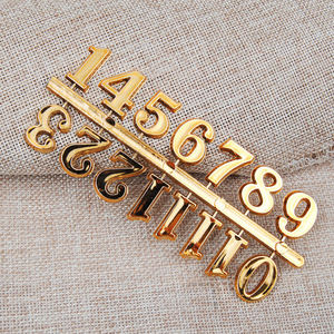 Orologio in oro consigliato quadrante digitale con caratteri romani e arabici da 10mm a 30mm di <span class=keywords><strong>dimensioni</strong></span> fai da te in resina accessori per stampi in Silicone - Product Image 3