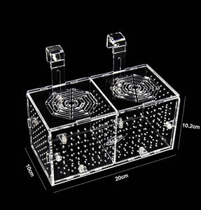養魚場養魚場養魚場養魚場養魚場養魚場用エコフレンドリーなアクリル分離ボックス正方形長方形 - Product Image 1