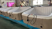 Offre Spéciale extérieur bulles d'air 8 personne 2 personne rectangulaire gonflable bain à remous