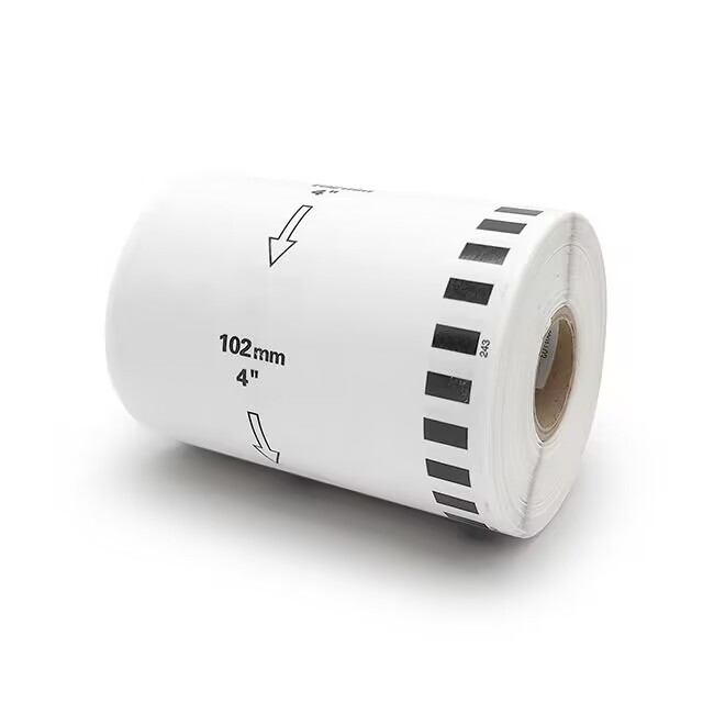 Self Seal Adhesive Sticker Thermal Paper Shipping Labels Dk22243 Compatible with Brother Printers