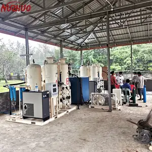 Mesin manufaktur Gas oksigen NUZHUO oksigen medis dengan mesin pengisi Gas untuk silinder