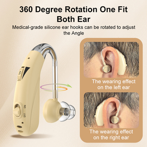 Apparecchio Acustico Digitale Ricaricabile BTE a 4 Canali, Leggero e dal Suono Nitido, <span class=keywords><strong>per</strong></span> Adulti con Uso Quotidiano e Perdita Uditiva Grave - Product Image 4