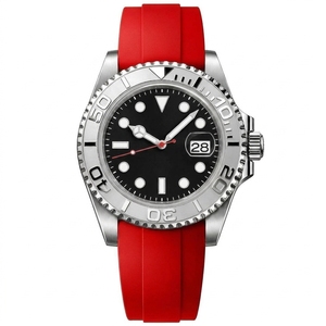 Reloj Mecánico NH35 con Indicador de Fecha, Correa de Silicona, Estilo Deportivo - Product Image 4