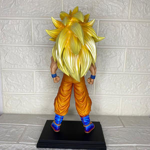 Meilleures ventes en gros OEM Figurine d'action en PVC et vinyle <span class=keywords><strong>DBZ</strong></span> Son Goku Super Saiyan 3 Vegeta Manga Goku Super Saiyan 3 - Product Image 6