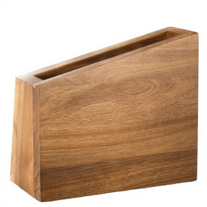 Soporte de cuchillos de madera duradero hecho a mano, organizador universal de cuchillos de cocina para cuchillos de chef - Product Image 4