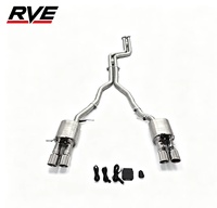 Échappement Catback RVE pour BMW Z4 E89 3.0L avec valve de silencieux, pièces de rechange pour performance automobile, acier inoxydable sablé