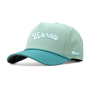 Meilin nhà máy tùy chỉnh 5-panel nắp không thấm nước thêu logo tùy chỉnh cap màu dây nylon spandex vải Golf Mũ bóng chày - Product Image 2