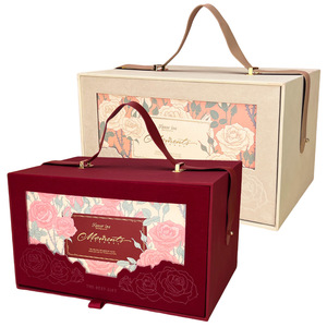 <span class=keywords><strong>2025</strong></span> ánh sáng sang trọng kích thước lớn cứng tùy chỉnh hộp giấy cao cấp ủng hộ đám cưới bao bì chất lượng cao Túi các tông hộp - Product Image 4