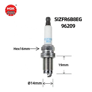 <span class=keywords><strong>Precio</strong></span> directo de fábrica Laser Iridium Platinum NGKSPARK Plugs SIZFR6B8EG 96209 03C905601A para Beetle <span class=keywords><strong>Golf</strong></span> - Product Image 3