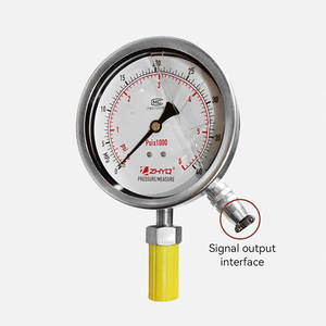 เกจวัดแรงดันไดอะแฟรมแบบติดเกลียว homogenizer ป้องกันการสั่นสะเทือนไดอะแฟรมแบบฟลัช - Product Image 4