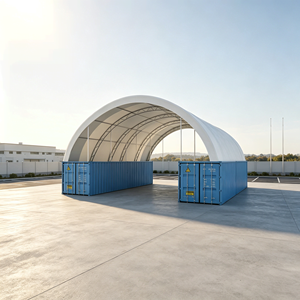 Abri Conteneur Maritime Métallique Robuste Personnalisé pour l'Extérieur (<span class=keywords><strong>40</strong></span> pieds) - Product Image 1
