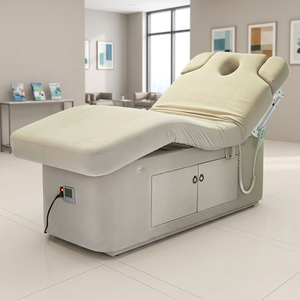 Cama de Tratamiento Spa Motorizada de Lujo con Ajuste Multiángulo, Cojín de Alta Comodidad y Base de Soporte Resistente - Product Image 1