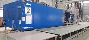 Máquina de Moldeo por Inyección de Plástico Grande Tederic de 2800 Toneladas con Servomotor, Máquina Usada - Product Image 3