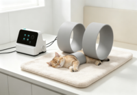 Dispositif sûr et non invasif pour maintenir la flexibilité des articulations, réduire le stress et améliorer la vitalité chez les chiens et les chats âgés