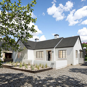 Villa préfabriquée personnalisée professionnelle, maison à ossature légère en acier, conçue par un architecte - Product Image 1