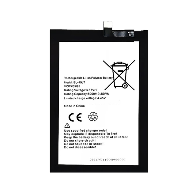 NIBT OEM/ODM High-Quality BL-49JT 3.85V 5000mAh Lithium-ion Battery for Tecno Inifinix Mobile Phone Replacement