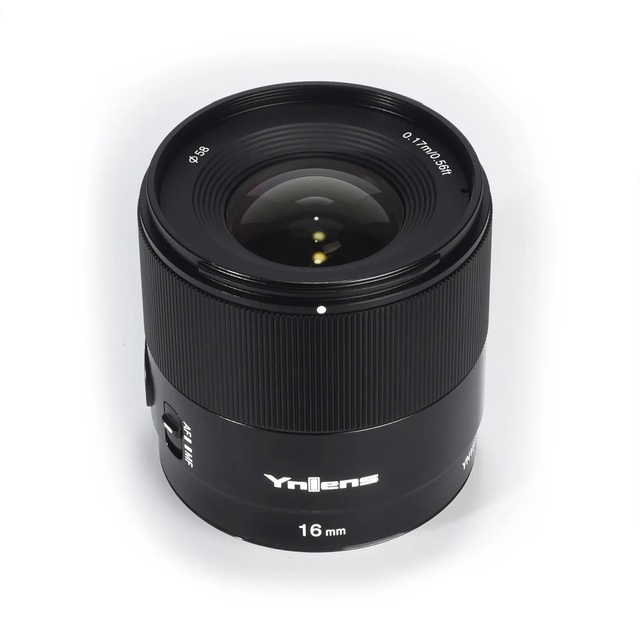 Yongnuo YN16mm F1.8S DA DSM APS-C Auto Focus Large Aperture Camera Lens Wide Angel Prime Lens for Sony E Mount