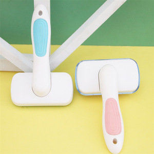 Peigne pour chat très vendu avec aiguilles en acier inoxydable, peigne pour enlever les poils d'animaux, en plastique et respectueux de la peau - Product Image 3