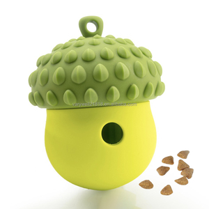 Acorn fındık anksiyete azaltır Wobble özel doldurulabilir Pet tutucu zenginleştirme dondurulmuş tedavi köpek oyuncak meşgul tutmak için - Product Image 1