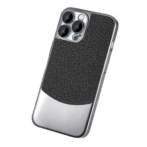 High Quality Best-Selling Rock Texture Skin Feel Advanced Design Phone Case Suitable For iPhone 15 pm