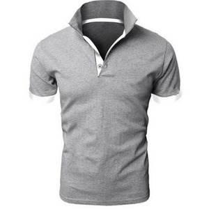 <span class=keywords><strong>Polo</strong></span> classique haut de gamme pour homme à manches courtes, boutonné, color block, uni, décontracté, pour affaires, vente en gros - Product Image 5