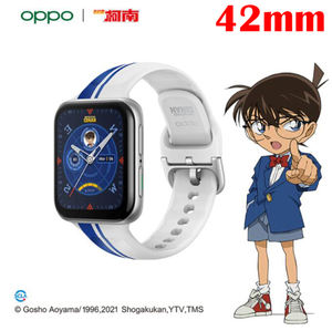 ออปโป้วอทช์ของแท้<span class=keywords><strong>2</strong></span>สายรัดข้อมืออัจฉริยะรุ่นนักสืบโคนัน,สายรัดข้อมือขนาด42มม. 46มม. นาฬิกาข้อมือขนาด1G Ram 8G 1.75นิ้ว AMOLED ยืดหยุ่น NFC GPS - Product Image 5