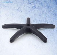 Foshan vente en gros de base de chaise de bureau jambe de meuble pivotante en nylon solide maison école hôpital parc salon utiliser matière plastique