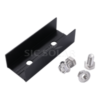 Kit de raccordement pour supports de panneaux solaires photovoltaïques sur rail
