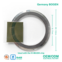 Capteur de déplacement magnétique rotatif de haute précision BOGEN Allemagne, IP67, plage de mesure 360° pour l'automatisation des machines CNC