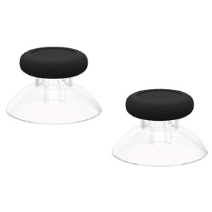Kit de réparation de joystick EXtremeRate, stick analogique personnalisé noir et transparent, bouton de remplacement pour manette Xbox Series X S - Product Image 2