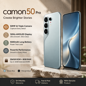 High-end camon 50 Pro 5G สมาร์ทโฟน16GB RAM 1TB ROM กล้อง50MP การ์ดคู่แบตเตอรี่6150mAh - Product Image 5