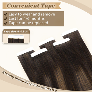 Oem sang trọng giá thấp hơn nhà máy trực tiếp không-remy Trung Quốc tóc thẳng Băng Ins phần mở rộng 20inch tùy chỉnh màu sắc máy đôi - Product Image 3