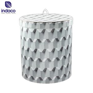 Venta al por mayor caja de papel de forma redonda Cajas de Regalo de cartón con tapa caja de regalo artesanal - Product Image 2