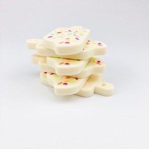 Los niños BPA bebé <span class=keywords><strong>punta</strong></span> suave de silicona juguete helado de caramelo juguete personalizado - Product Image 2