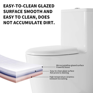 Articoli sanitari moderni, ceramica di piccole <span class=keywords><strong>dimensioni</strong></span>, salvaspazio, risparmio di acqua, potente sciacquone in ceramica - Product Image 3