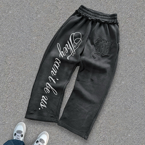 Thời Trang Phố 400 GSM Tùy Chỉnh Người Đàn Ông Của Thể Thao Giả Hai Mảnh Dây Kéo Terry Nước Mắt Áo Velour Settracksuit Mùa Thu In - Product Image 4