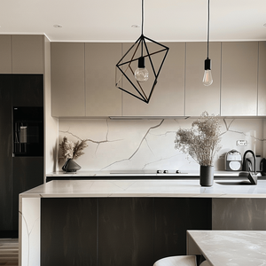 Cbmart מטבח cmart & אביזרים לכה שחור שטוח פאנל מט צבע מט ארונות עץ מקור יצרן kichen - Product Image 4